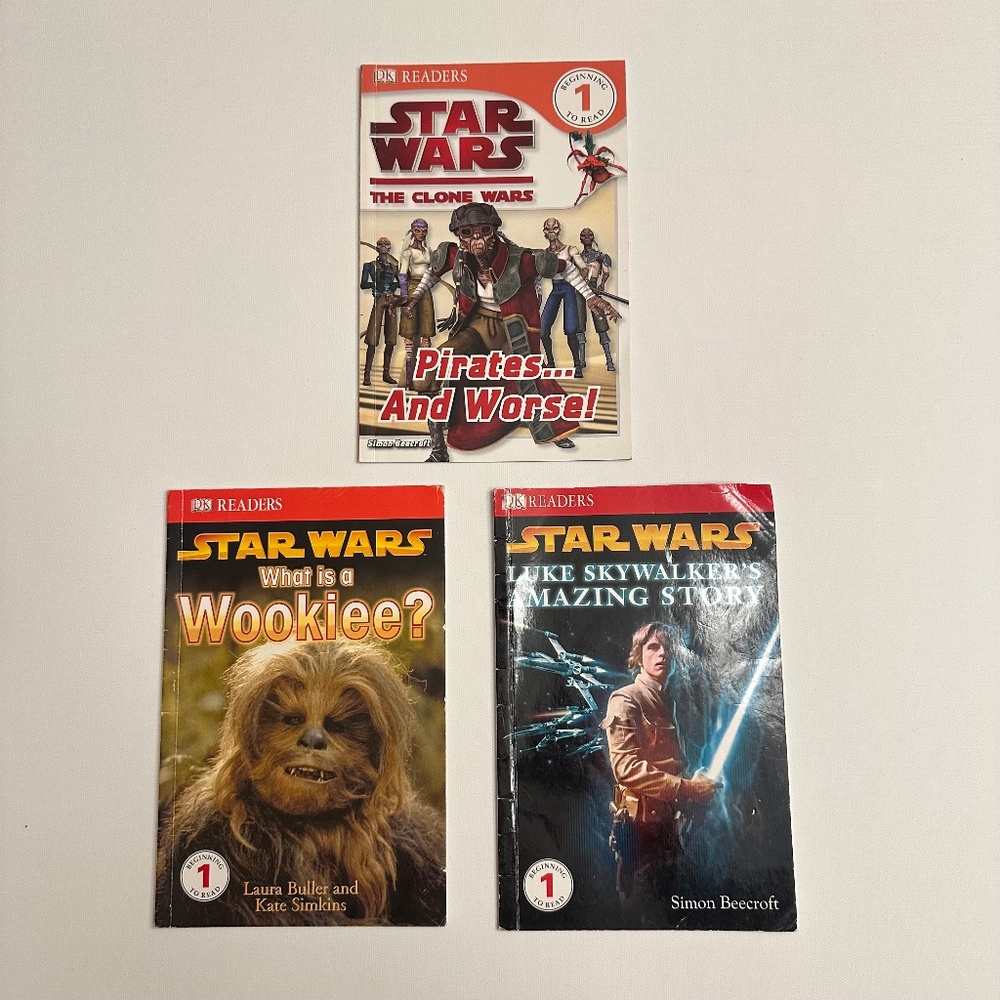 Star Wars Beginning To Read Level One Books